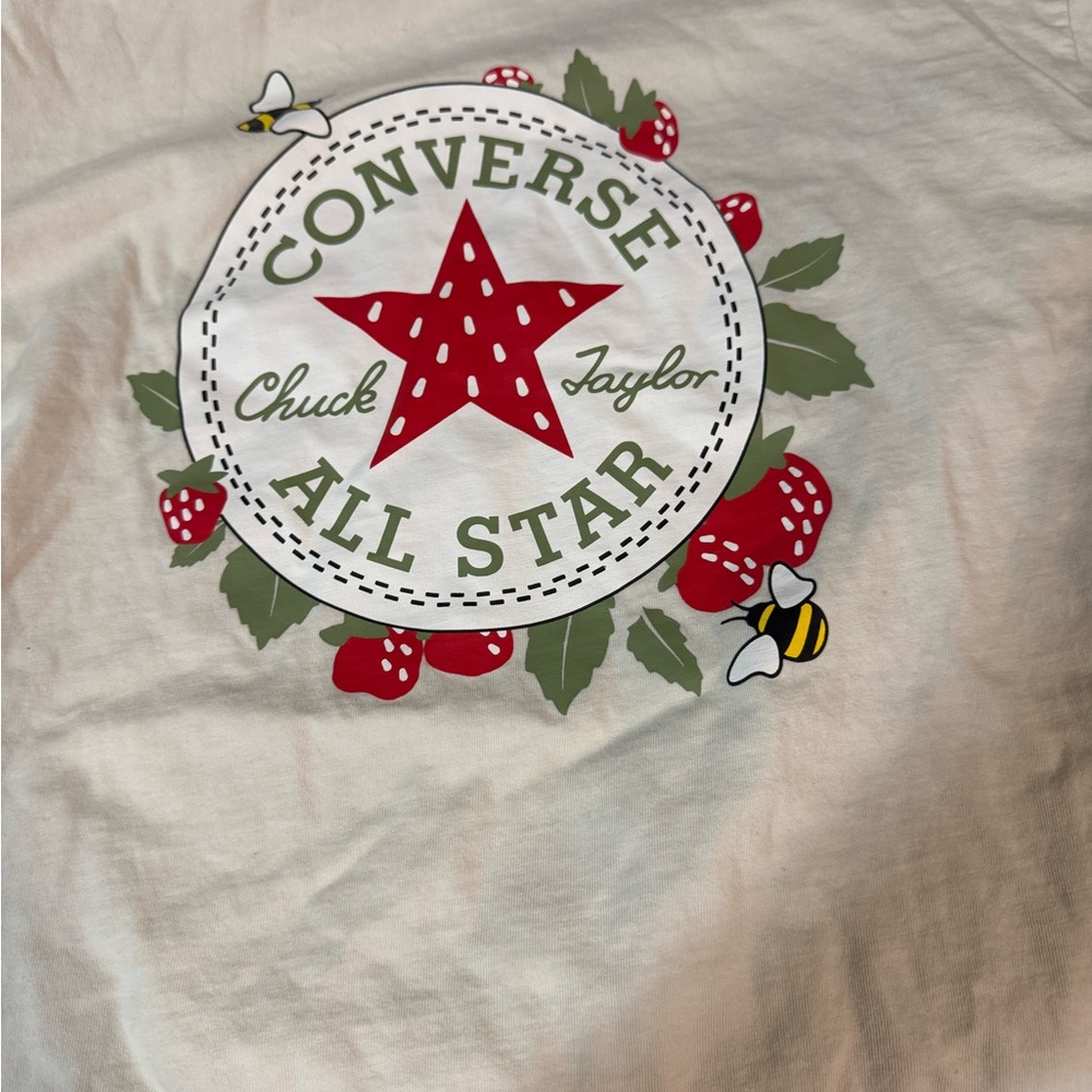 Converse Logo Tee in Gray limited edition